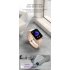 1 7 Inch HD Screen Y20 Smart Watch Men Rotate Button IP67 Waterproof Smartwatch black