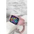 1 7 Inch HD Screen Y20 Smart Watch Men Rotate Button IP67 Waterproof Smartwatch Pink