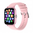 1.7 Inch HD Screen Y20 <span style='color:#F7840C'>Smart</span> Watch Men Rotate Button IP67 Waterproof Smartwatch Pink