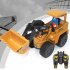 1 8 2 4g Remote Control Bulldozer with Light Music Rechargeable Electric Engineering Vehicle Gifts for Boys