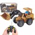 1 8 2 4g Remote Control Bulldozer with Light Music Rechargeable Electric Engineering Vehicle Gifts for Boys