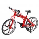 1/8 Alloy Mountain Bike Model Simulation Sliding Steering Mtb Bicycle Toys For Children Gifts Collection red