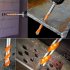 1 8 Inch 1 2 Inch Cross Hex Tile Drill Bits Set Smooth U shaped Spiral Alloy Triangle Bit Woodworking Tool Kit For Masonry Ceramic Tile Glass Brick  7Pcs  7pcs 