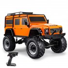 1:8 Remote  Control  Vehicle  Toy Four-wheel Independent Suspension Shock Absorber 4wd Off-road Climbing Car Model For Boys Children [Orange]