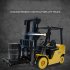 1 8 Remote  Control  Engineering  Truck Toy 11 way Electric Light Music Forklift Model As shown