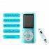1 8 inch Mp3 Player Music Playing Built in Fm Radio Recorder Ebook Player With Headphones Usb Cable Green
