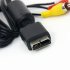 1 8m 3rca Tv Adapter Av  Cable Audio Video Cable For Ps2 Ps3 Multimedia Audio Cable 1 8 meters