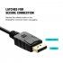 1 8m DP to HDMI Cable Male to Male DisplayPort to HDMI Conversion Video Audio Adapter Cable for PC HDTV Projector Laptop 1080P 
