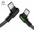 1 8m Mcdodo Buttom Series Elbow Head Design Charging Gaming Cable Type C Cable