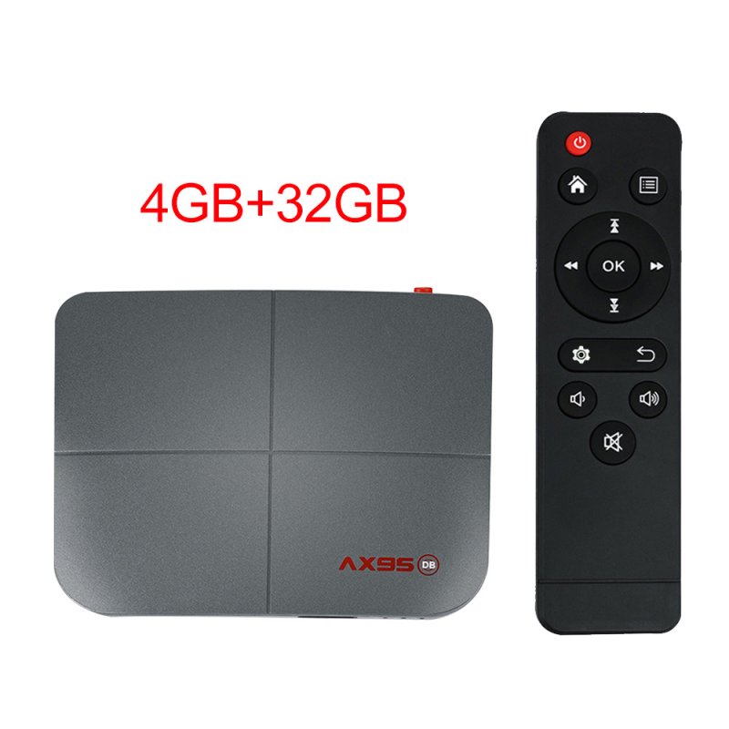 1 Abs Material Ax95 Smart Tv  Box Android 9.0 Supports Dolby Tv Version Google Store 4+32G_US plug