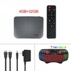1 Abs Material Ax95 Smart Tv Box Android 9.0 Supports Dolby Tv Version Google <span style='color:#F7840C'>Store</span> 4+32G_British plug