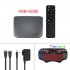 1 Abs Material Ax95 Smart Tv  Box Android 9 0 Supports Dolby Tv Version Google Store 4 32G Australian plug G10S remote control