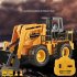 1 Box 2 4g Remote Control Dump Truck  Toy Forklift Engineering Vehicle Gift For Kids Dump truck