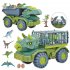1 Box Of Dinosaur  Vehicle  Car Toy Carrier Truck Toy With Dinosaur Gift For Children  2