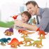 1 Box Pinball Toy 2 player Battle Pinball Game Parent child Interactive Table Game Dinosaur Battle