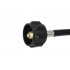 1 Brass Propane Adapter Hose for Qcc1 Type Tank Connects 4ft  Hose