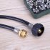 1 Brass Propane Adapter Hose for Qcc1 Type Tank Connects 4ft  Hose