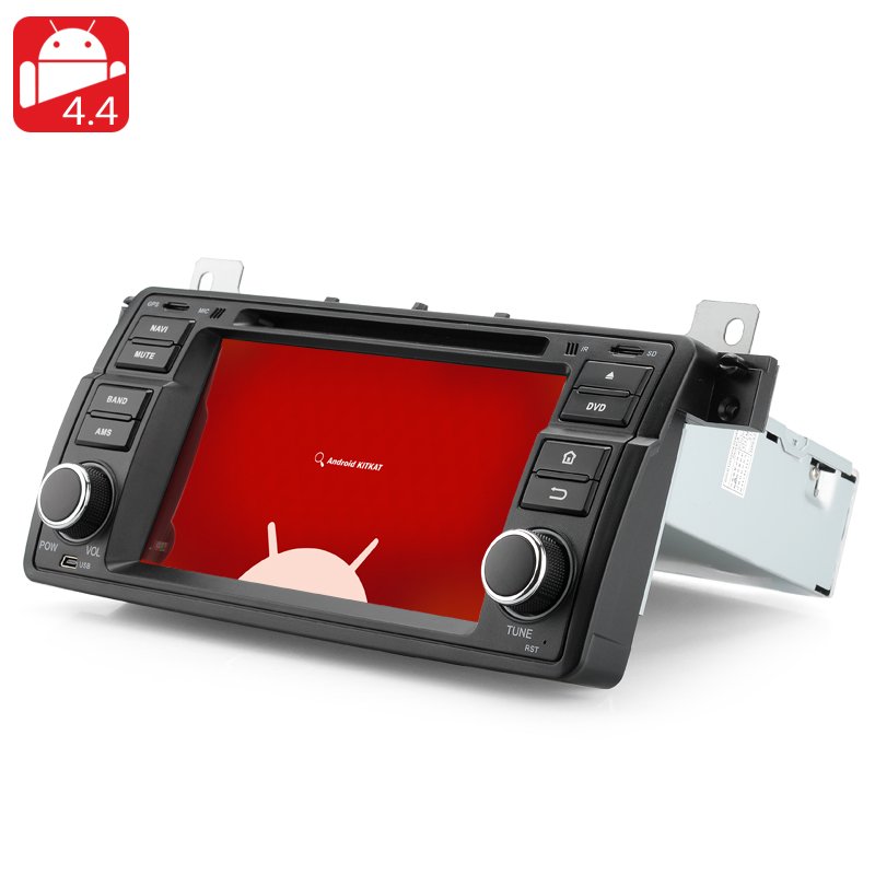 1 DIN Android 4.4 Car DVD Player for BMW E46
