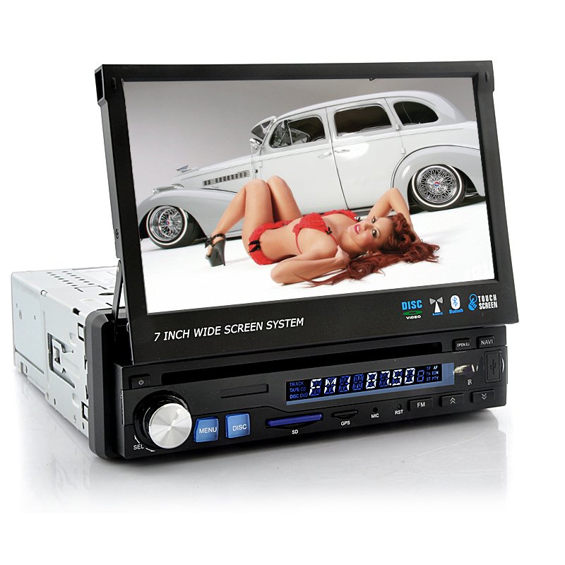 1 DIN Car DVD Player w/ RDS - Viper X