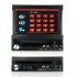 1 DIN GPS vehicle media system with 7 inch touchscreen and DVB T that exceeds every drivers expectation from simple navigation to a variety of multimedia functi