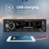 1 Din 890 Car Mp3 Player Dual Bluetooth Backlight Fm Radio U Disk Aux Multimedia Player Black