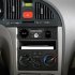 1 Din Car Mp3 Player 7388 Power Amplifier Radio with Temperature Display Bluetooth Music Player Black