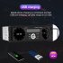 1 Din Car Mp3 Player 7388 Power Amplifier Radio with Temperature Display Bluetooth Music Player Black