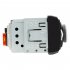 1 Din Car Radio Audio Dual Bluetooth HD Lossless Music Player Usb Card Reader with Colorful Light Black