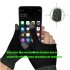 1 Pair 2 finger Gaming Gloves Breathable Anti sweat Compatible For Pubg Gaming Eat Chicken Touch screen Fingertips white pair