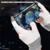1 Pair 2 finger Gaming Gloves Breathable Anti sweat Compatible For Pubg Gaming Eat Chicken Touch screen Fingertips white pair