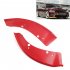 1 Pair 3 Colors Front Bumper Lip Splitter Protector For Charger SRT Scat Pack Yellow