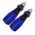 1 Pair Adjustable Swimming Fins Long Flippers Diving Shoes for Snorkeling Diving Swimming Training Blue Xl 45 47