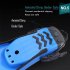 1 Pair Adjustable Swimming Fins Long Flippers Diving Shoes for Snorkeling Diving Swimming Training Blue Xl 45 47