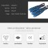 1 Pair Adjustable Swimming Fins Long Flippers Diving Shoes for Snorkeling Diving Swimming Training Blue Xl 45 47