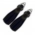 1 Pair Adjustable Swimming Fins Long Flippers Diving Shoes for Snorkeling Diving Swimming Training Clear Blue Xl 45 47