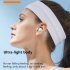 1 Pair Air8 Bluetooth Headphones Noise Reduction Ear Clip Wireless Business Earphone With Charging Cabin black