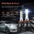 1 Pair Aluminum Alloy Car  Led  Headlight F2 White Light 12000 min Ip68 Waterproof Heatproof Motorcycle Light 9006 HB4