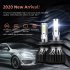1 Pair Aluminum Alloy Car  Led  Headlight F2 White Light 12000 min Ip68 Waterproof Heatproof Motorcycle Light H7