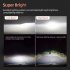 1 Pair Aluminum Car  Led  Headlight Ip68 Waterproof Heatproof 6000k 12000 min Cob Bulbs H13