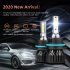 1 Pair Aluminum Car  Led  Headlight Ip68 Waterproof Heatproof 6000k 12000 min Cob Bulbs 9004 HB1