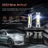 1 Pair Aluminum Car  Led  Headlight Ip68 Waterproof Heatproof 6000k 12000 min Cob Bulbs 9007 HB5