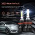 1 Pair Aluminum Car  Led  Headlight Ip68 Waterproof Heatproof 6000k 12000 min Cob Bulbs 9007 HB5