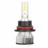 1 Pair Aluminum Car Led Headlight Ip68 Waterproof 6000k High brightness Motorcycle Lamp 9007 HB5