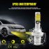 1 Pair Aluminum Car V6 High brightness Dual color Fog Lamp Car Light P13W