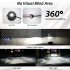 1 Pair Aluminum Car Headlights 1904 12000 min 6000k Ip68 Waterproof Heatproof Led Lamp H8 H9 H11