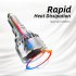 1 Pair Aluminum Car Headlights 1904 12000 min 6000k Ip68 Waterproof Heatproof Led Lamp H8 H9 H11