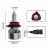 1 Pair Aluminum Car Headlights 1904 12000 min 6000k Ip68 Waterproof Heatproof Led Lamp H8 H9 H11