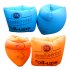 1 Pair Arm Floaties Inflatable Arm Bands Thickened Swimming Pool Safety Trainers Floater Sleeves  yellow