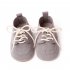 1 Pair Baby Girls Boys Toddler Shoes Non slip Wear resistant Soft Sole Lace Up Solid Color Sneakers White 9 12M Bottom length 13cm