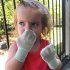 1 Pair Baby Gloves Newborn Infant Anti grab Thin Glove Breathable High Elastic Soft Mesh Hand Cover Mint Green